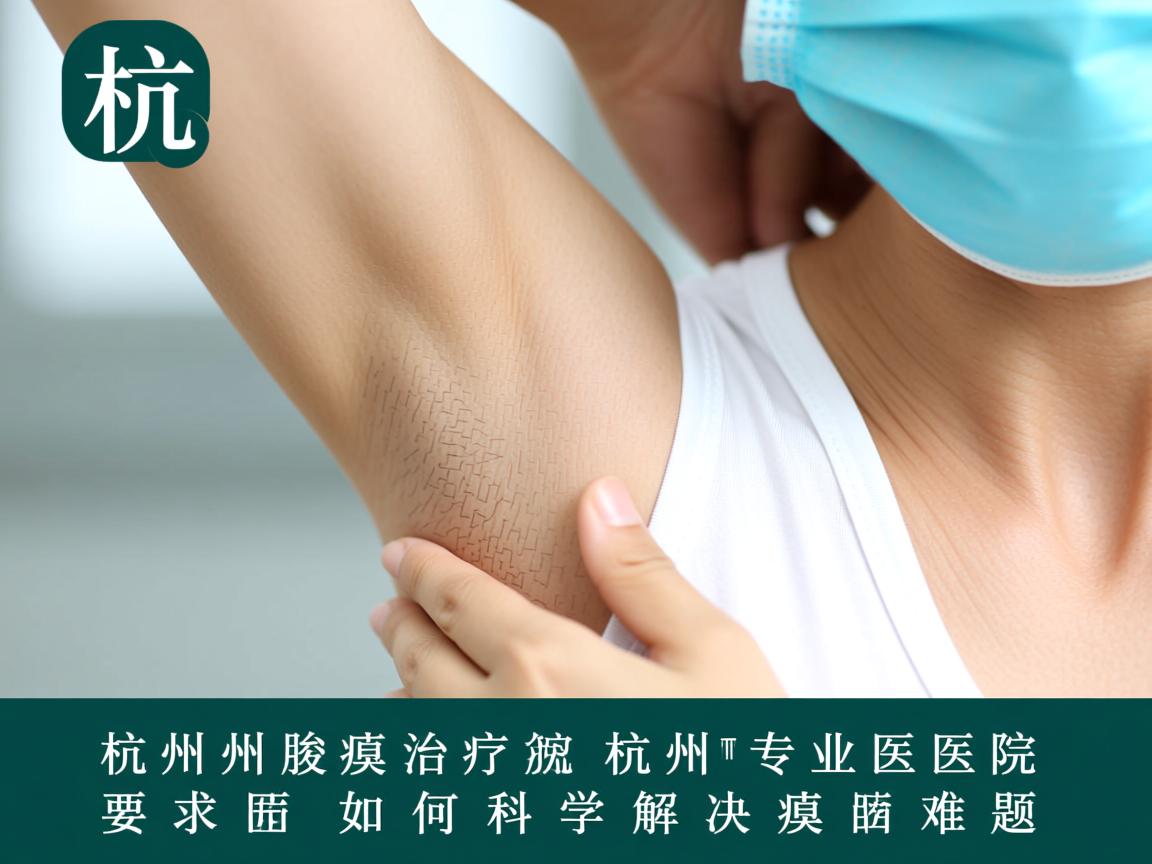 杭州腋臭治疗，杭州专业医院如何科学解决腋臭难题