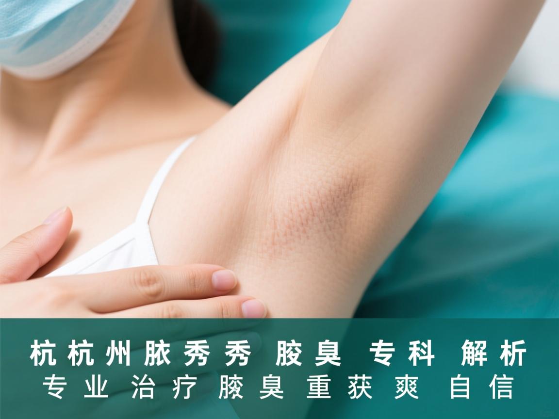 杭州腋秀腋臭专科解析，专业治疗腋臭，重获清爽自信