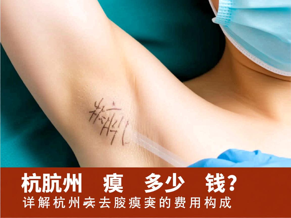 杭州去腋臭多少钱？详解杭州去腋臭的费用构成