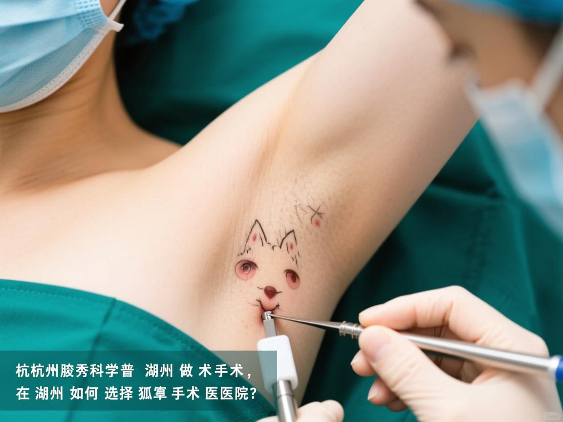 杭州腋秀科普，在湖州做狐臭手术，在湖州如何选择狐臭手术医院？