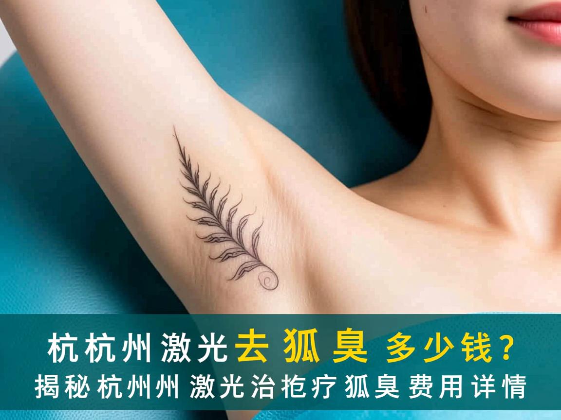 杭州激光去狐臭多少钱？揭秘杭州激光治疗狐臭费用详情