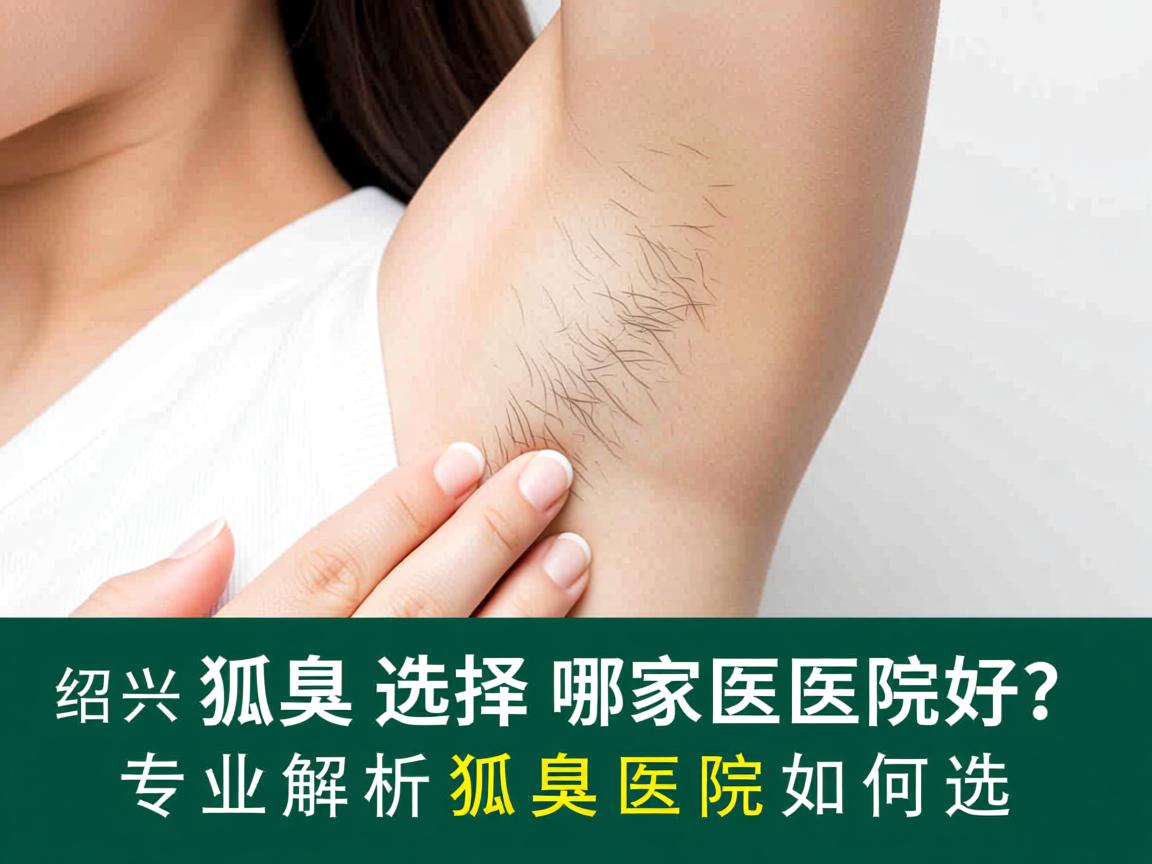 绍兴治狐臭选择哪家医院好？专业解析狐臭医院如何选