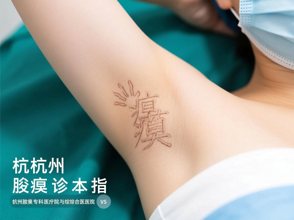 杭州腋臭诊疗选择指南，详解杭州腋臭专科医院与综合医院对比