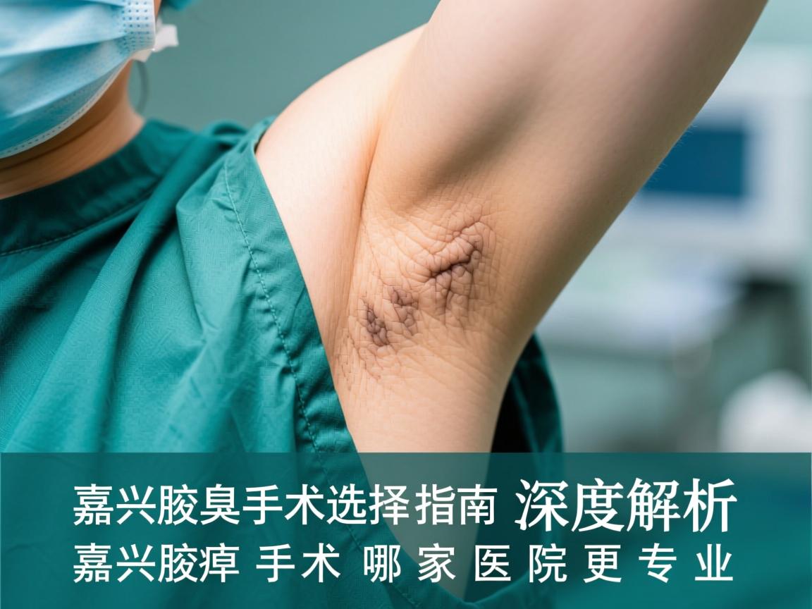 嘉兴腋臭手术选择指南，深度解析嘉兴腋臭手术哪家医院更专业