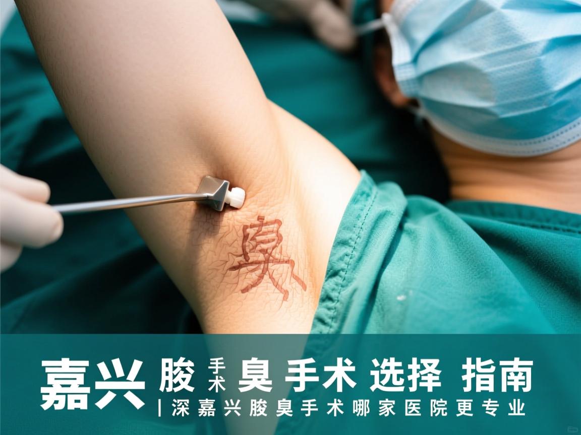 嘉兴腋臭手术选择指南，深度解析嘉兴腋臭手术哪家医院更专业
