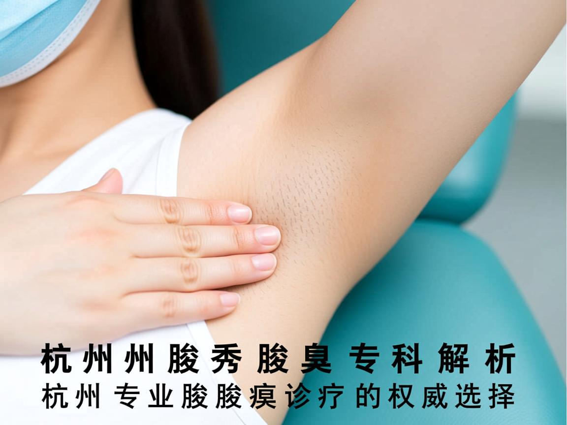 杭州腋秀腋臭专科解析，杭州专业腋臭诊疗的权威选择
