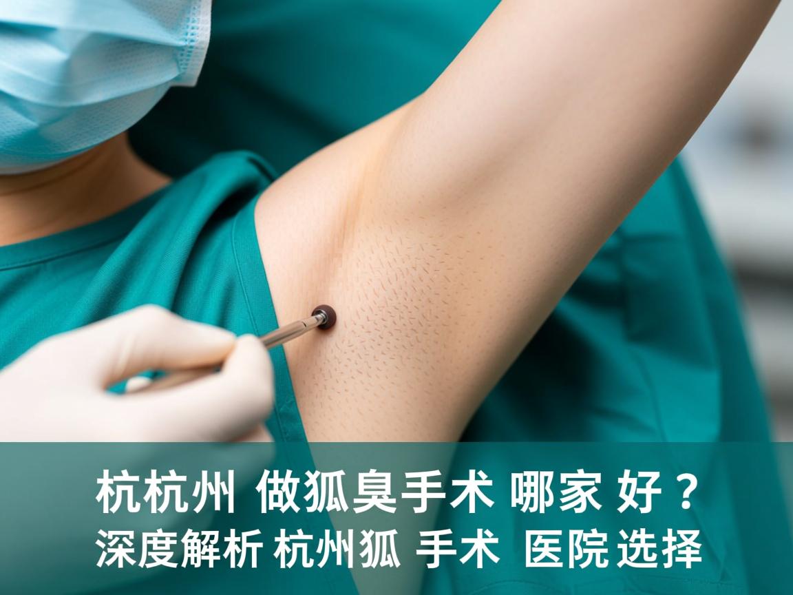 杭州做狐臭手术哪家好?深度解析杭州狐臭手术医院选择 杭州做狐臭手术哪家好?深度解析杭州狐臭手术医院选择