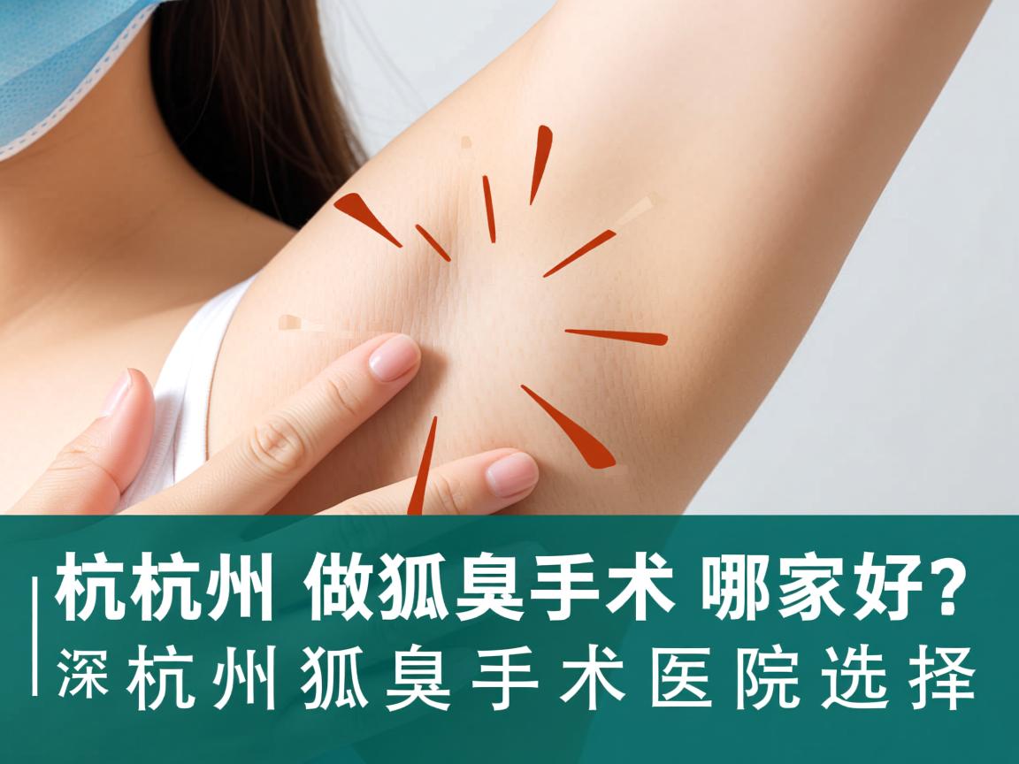 杭州做狐臭手术哪家好?深度解析杭州狐臭手术医院选择 杭州做狐臭手术哪家好?深度解析杭州狐臭手术医院选择