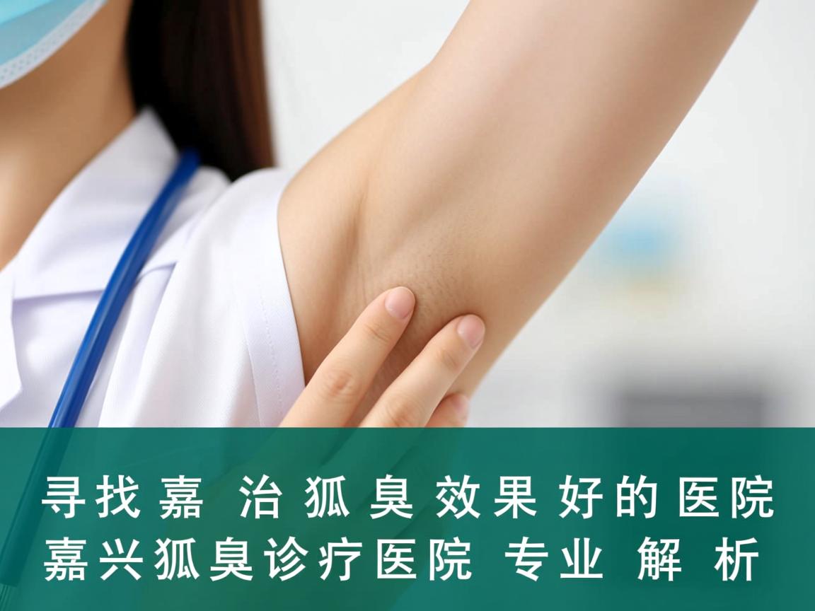寻找嘉兴治狐臭效果好的医院，嘉兴狐臭诊疗医院专业解析