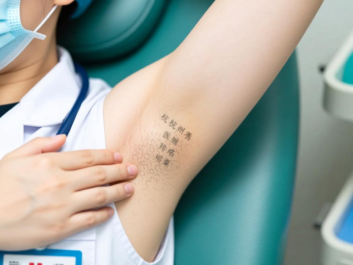 杭州腋秀医院排名解析，专业视角下的腋臭诊疗选择