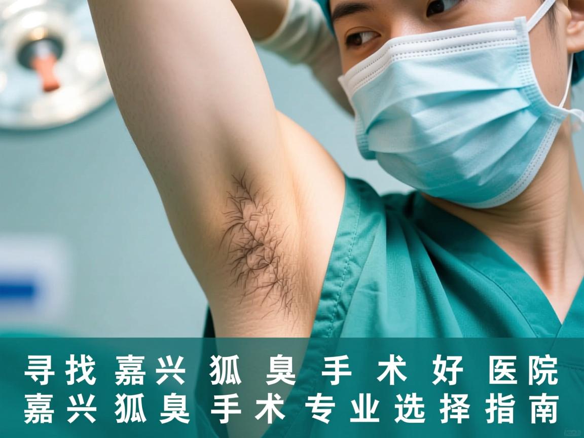 寻找嘉兴狐臭手术好医院，嘉兴狐臭手术专业选择指南