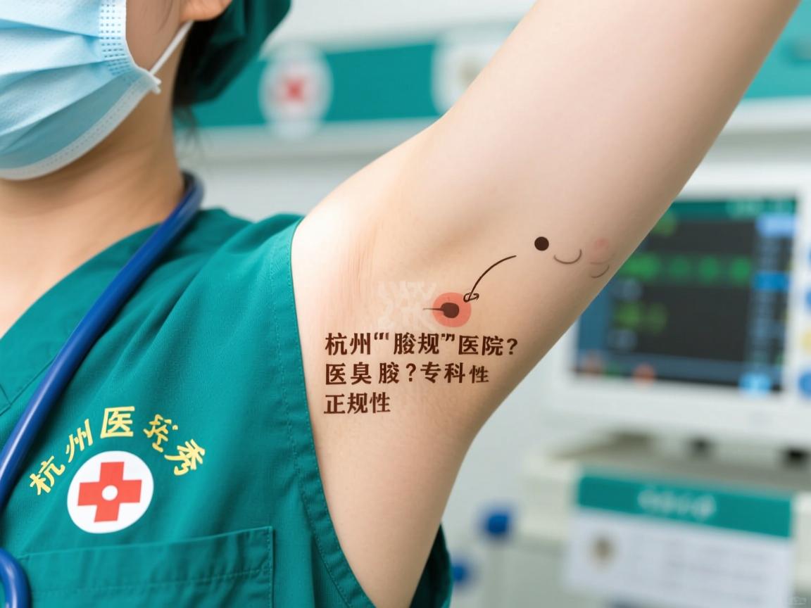 杭州腋秀医院是正规医院吗？深度解析杭州腋秀腋臭专科正规性