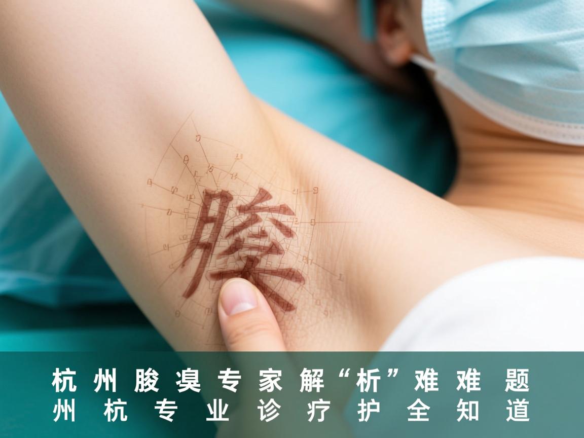 杭州腋臭专家解析腋臭难题，杭州专业诊疗护理全知道