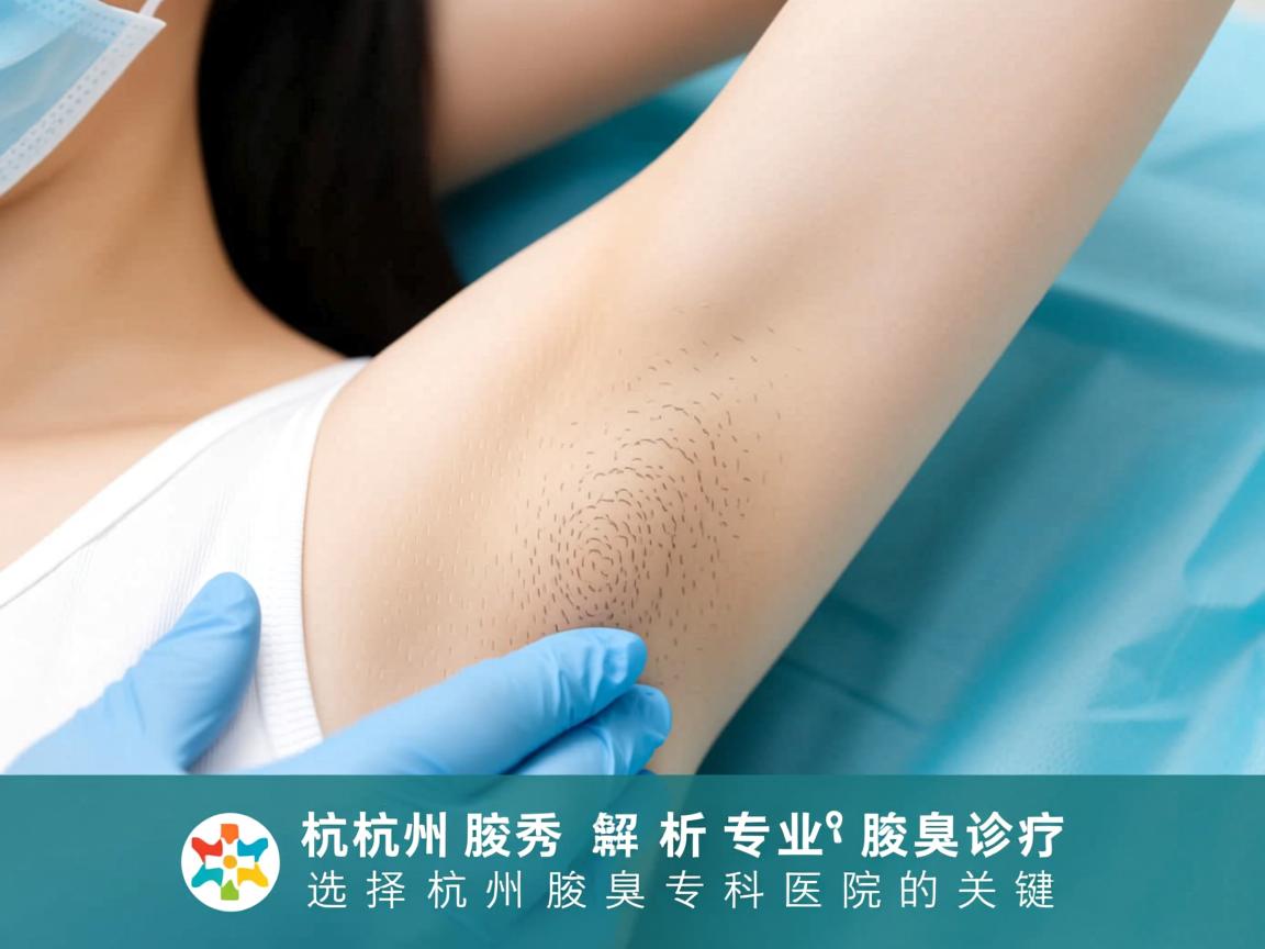杭州腋秀解析，专业腋臭诊疗，选择杭州腋臭专科医院的关键