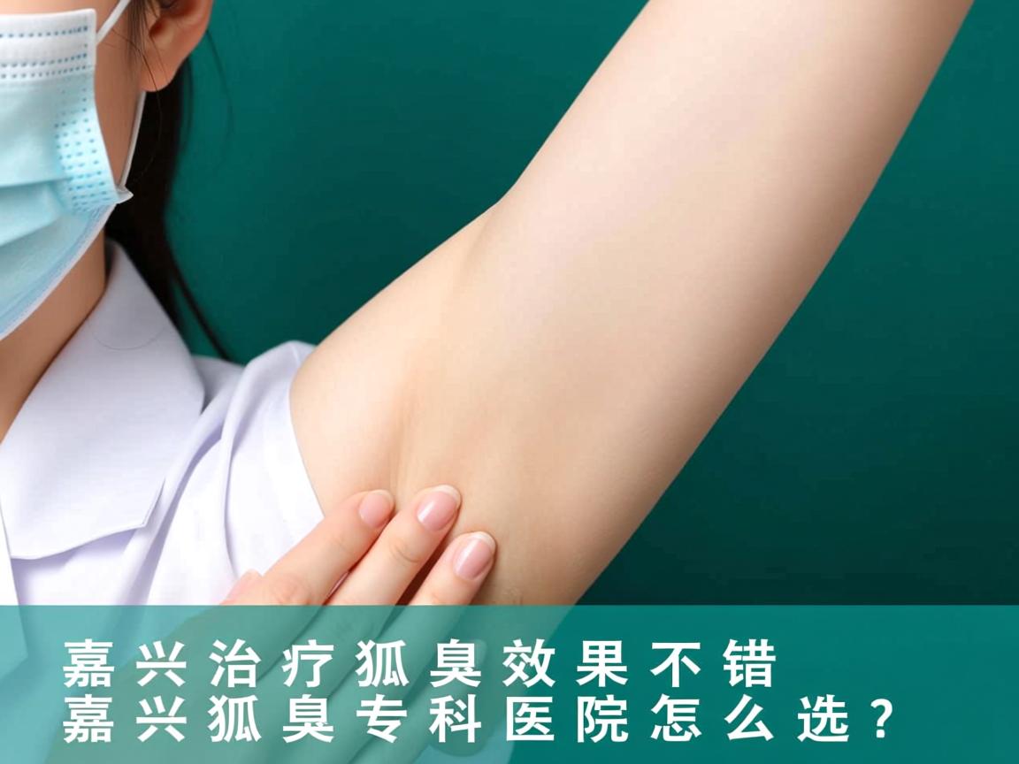 嘉兴治疗狐臭效果不错，嘉兴狐臭专科医院怎么选？