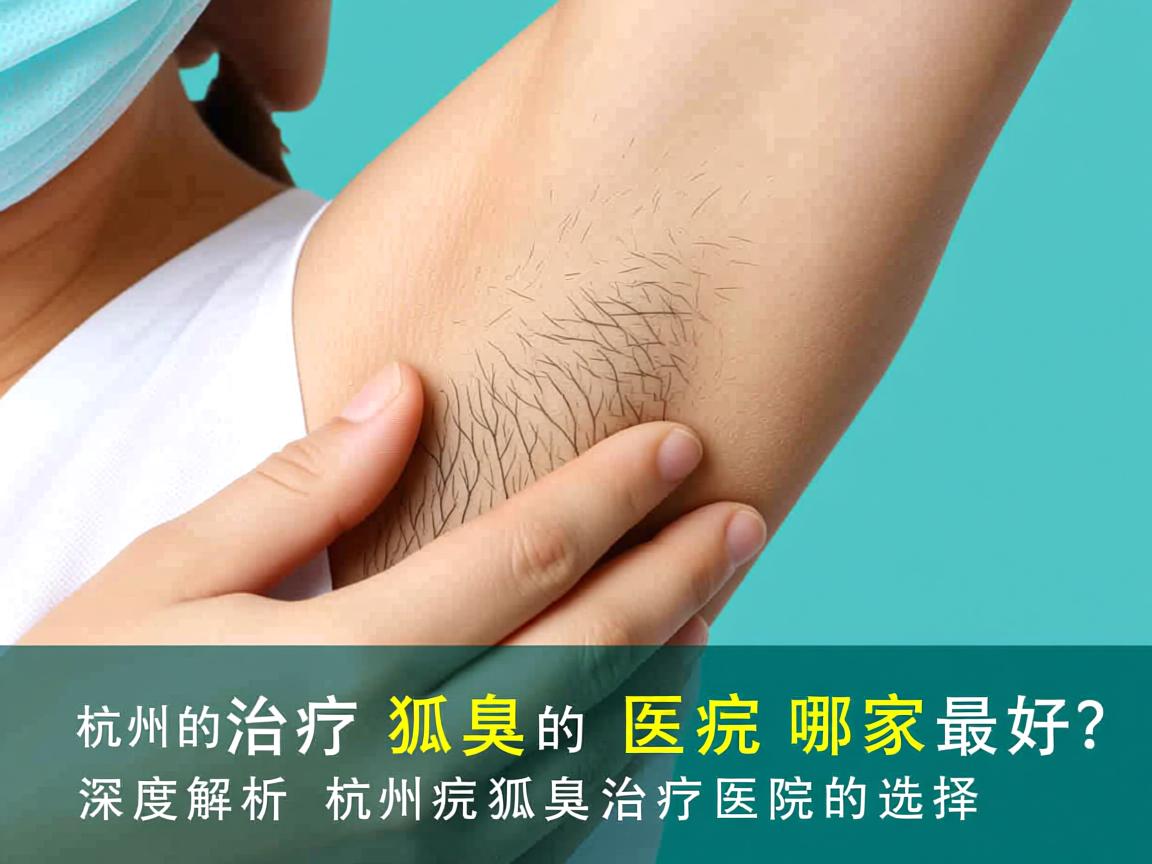 杭州治疗狐臭的医院哪家最好？深度解析杭州狐臭治疗医院的选择