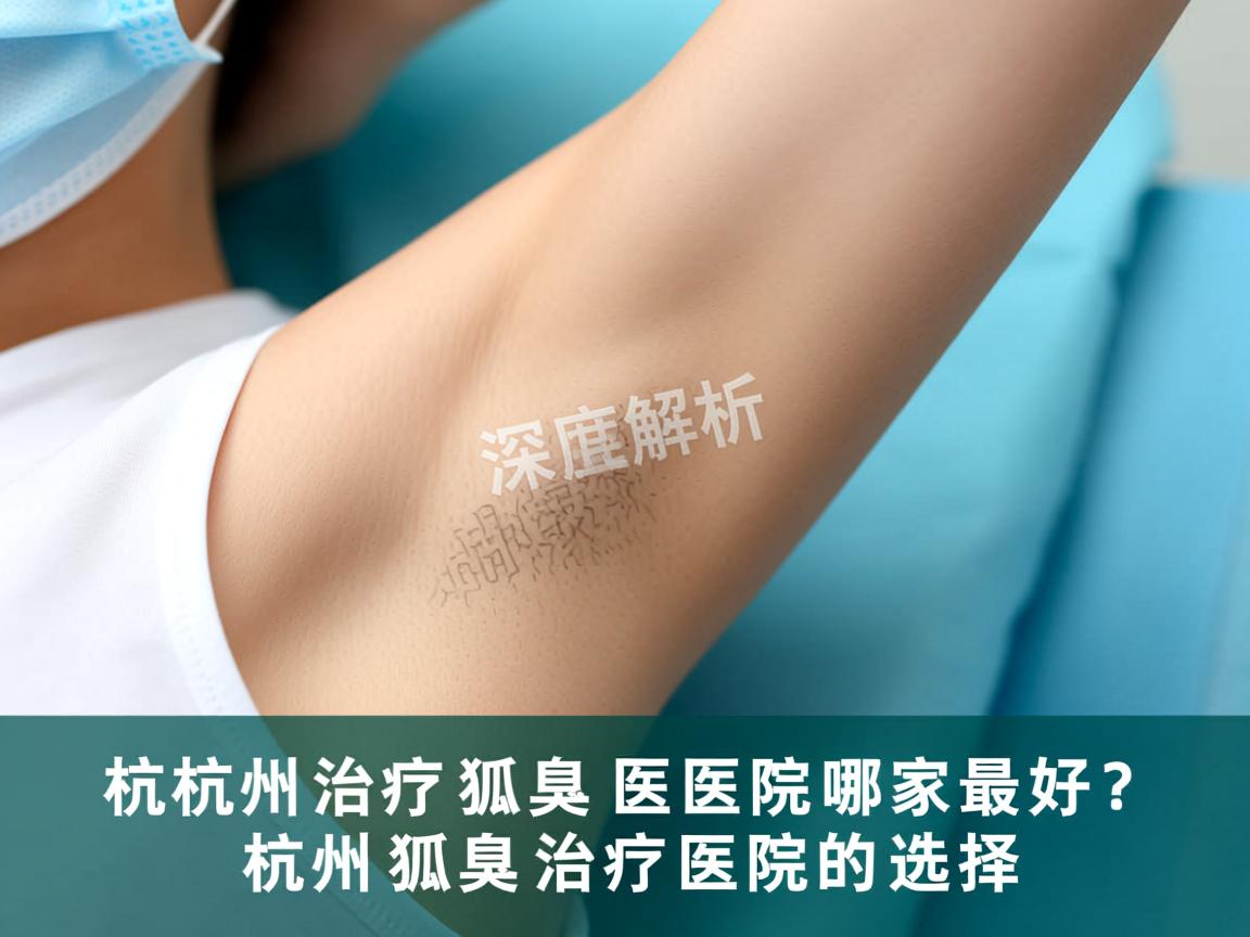 杭州治疗狐臭的医院哪家最好？深度解析杭州狐臭治疗医院的选择