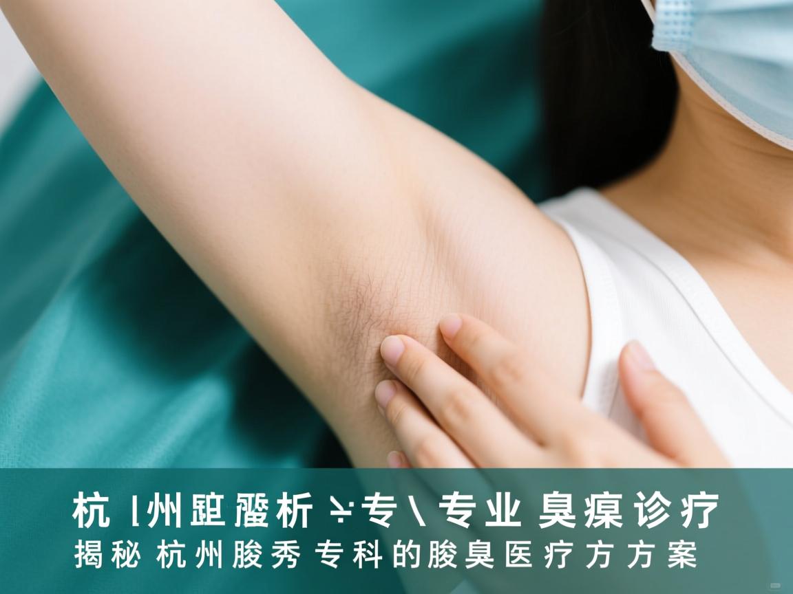 杭州腋秀解析，专业腋臭诊疗，揭秘杭州腋秀专科的腋臭医疗方案