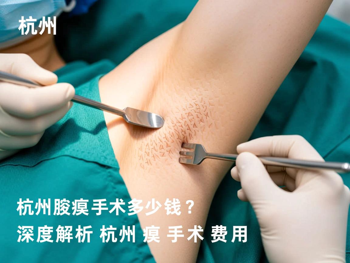 杭州腋臭手术多少钱？深度解析杭州腋臭手术费用