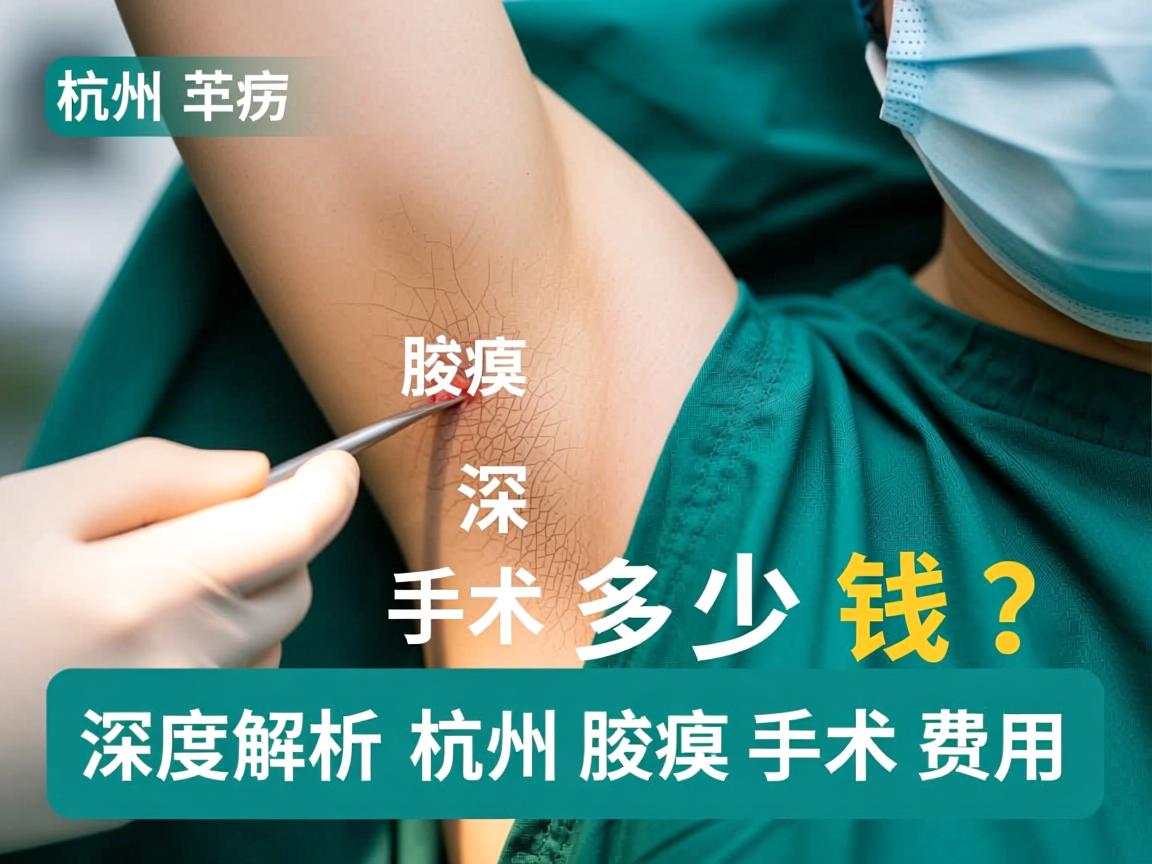 杭州腋臭手术多少钱？深度解析杭州腋臭手术费用