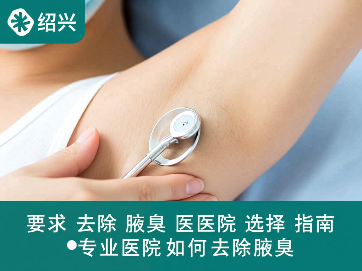 绍兴去除腋臭医院选择指南，专业医院如何去除腋臭