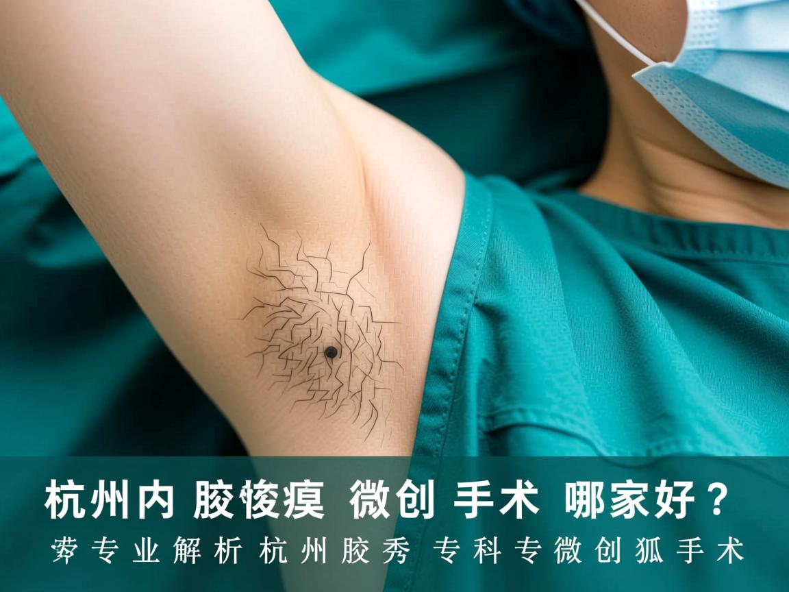 杭州腋臭微创手术哪家好？专业解析杭州腋秀专科微创狐臭手术