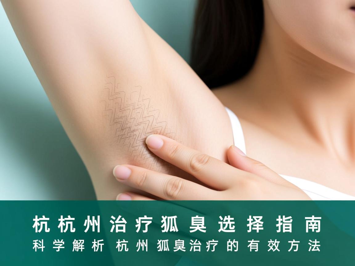 杭州治疗狐臭选择指南，科学解析杭州狐臭治疗的有效方法
